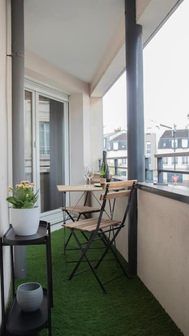 Logement Centre Ville De Reims - Commerces - Wifi Buitenkant foto